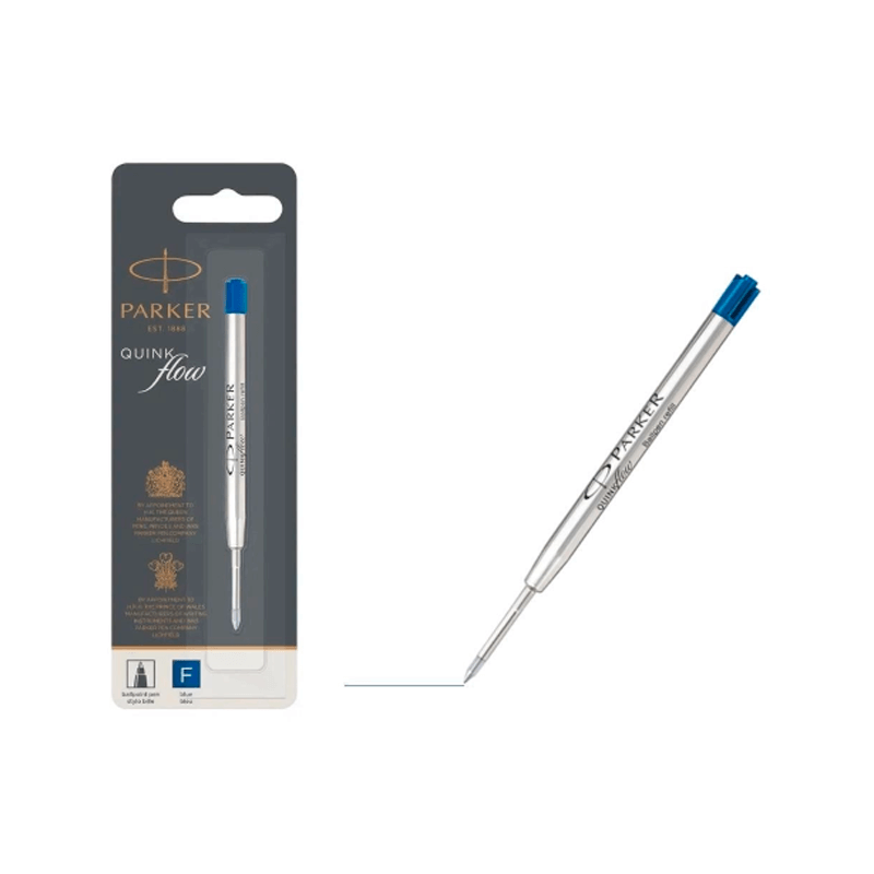 Recarga Quinkflow Ponta Fina - Parker - Para Caneta Esferográfica