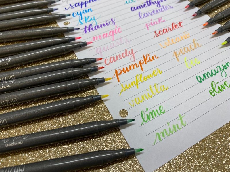 Caneta Brush - Newpen - Ginza Nano Avulsa