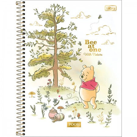 Caderno Universitário - Tilibra Connect - Ursinho Pooh 160 Folhas