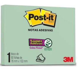 Bloco de Notas Adesivas - Post-it 3M - 90FLS 76 x 102mm