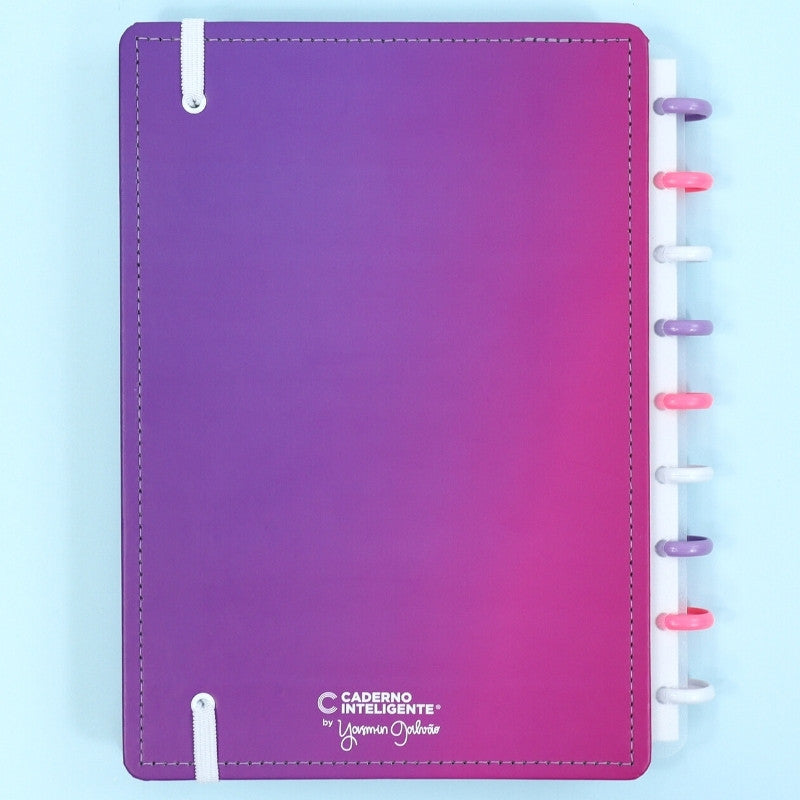 Caderno Médio - Caderno Inteligente - Ultraviolet By Yasmin Galvão