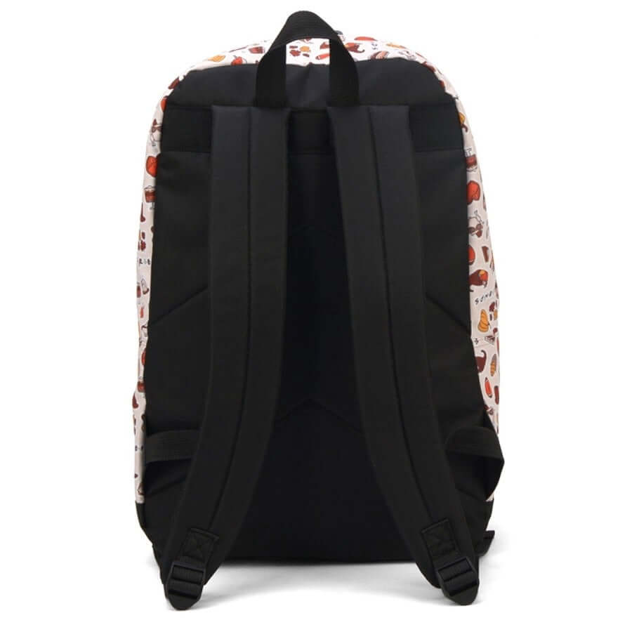 Mochila Escolar - Luxcel - Friends Bege