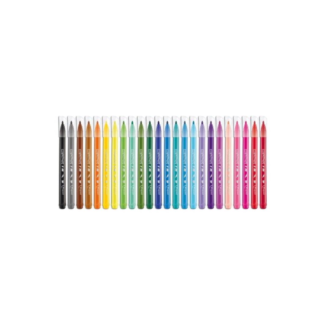 Caneta Hidrográfica - Maped - Color´Peps Ocean 24 cores