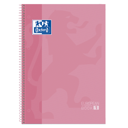 Caderno Espiral - Oxford - Tons Pastel Universitário 5 Matérias