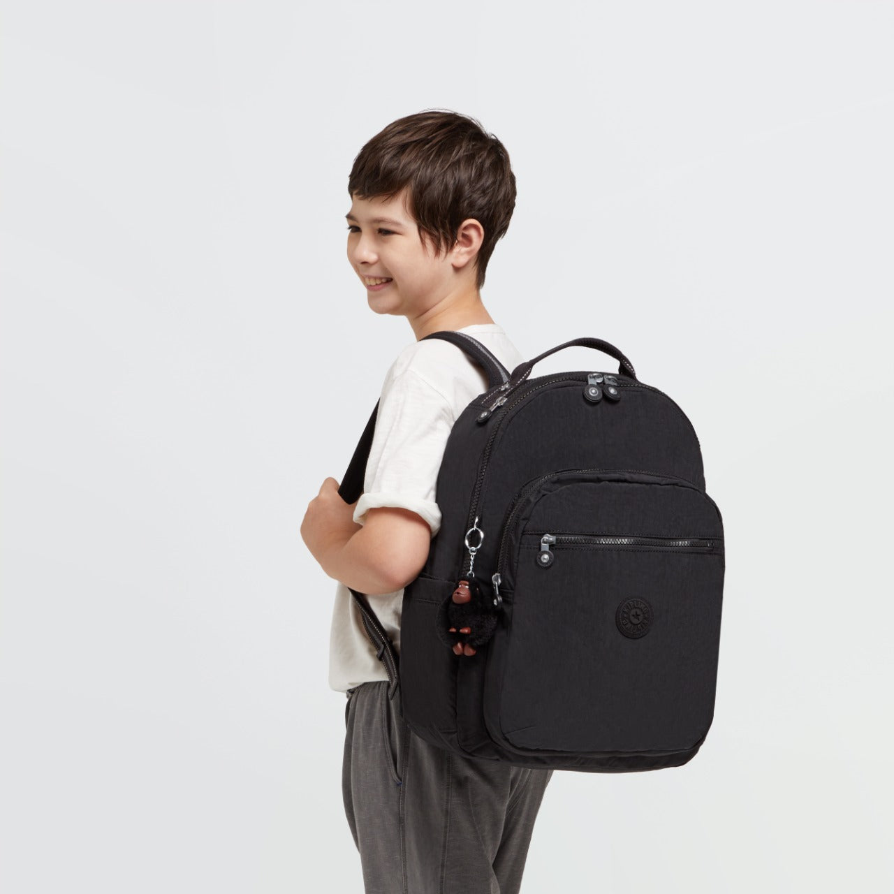 Mochila - Kipling - Seoul True Black