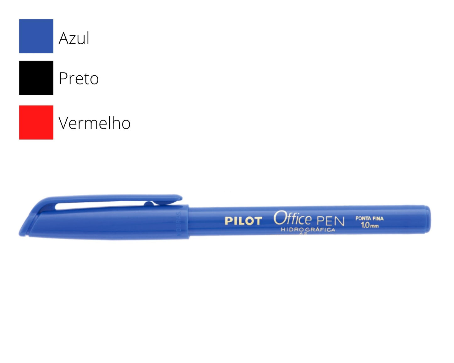 Caneta Hidrográfica - Pilot - Office Pen 1.0mm