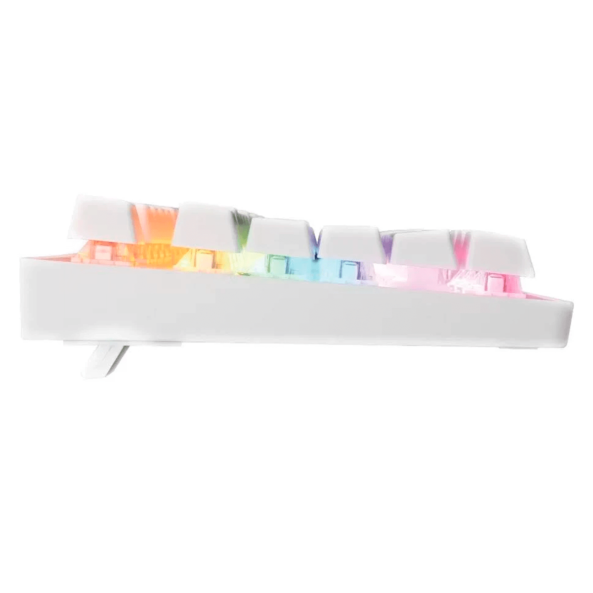 Teclado Gamer Mecânico - Oex - Branco Wolf