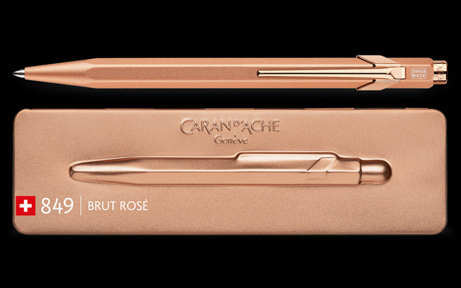 Caneta Esferográfica - Caran d'Ache - 849 Rosé Brut