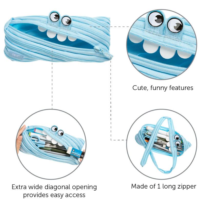 Estojo - Zipit - Gorge Monster Azul