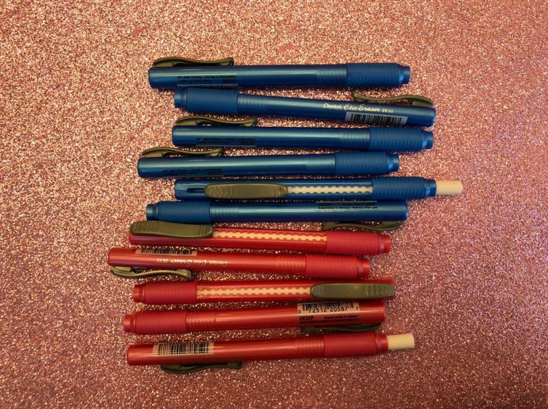 Borracha Caneta Pentel Clic