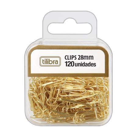 Clips 28mm - Tilibra - 120 Unidades