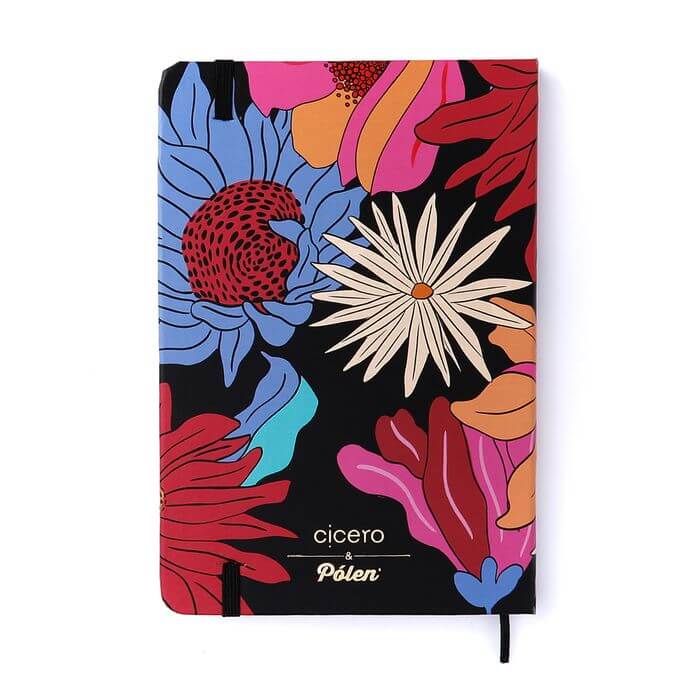 Planner 2024 - Cícero - Pólen Semanal 14x21 Tropicália Preto