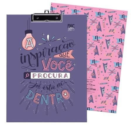 Prancheta DAC Lettering Inspiração