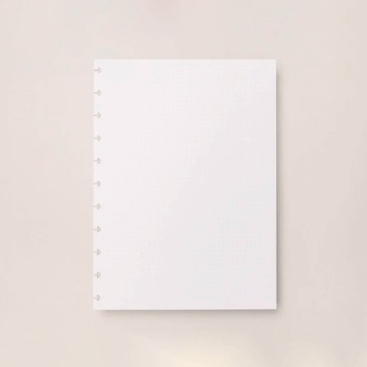 Refil Pontilhado Grande - Caderno Inteligente - 30 Folhas 120g/m²
