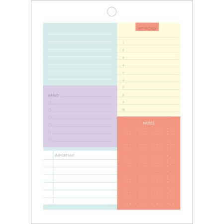 Bloco de Adesivos - Tilibra - 50+ Adesivos Decorativos