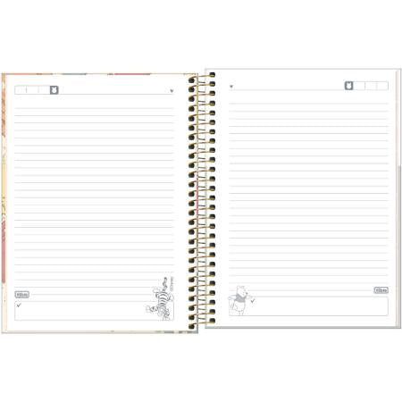 Caderno Colegial - Tilibra - Ursinho Pooh 1 Matéria c/80 folhas