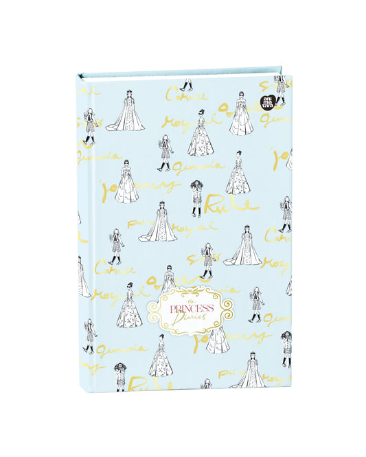 Caderno Colegial Animativa Diário da Princesa com 80 folhas e formato 179 mm x 241 mm