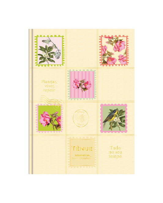 Caderno Colegial Animativa Dani Fernandes Tênue perfumado, formato 179 mm x 241 mm