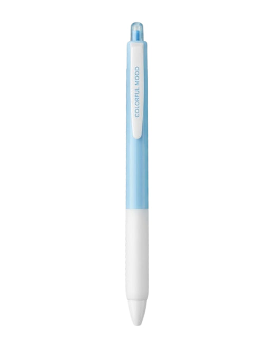 Caneta Gel Colorful Apagável 0,5mm com corpo colorido e borracha integrada