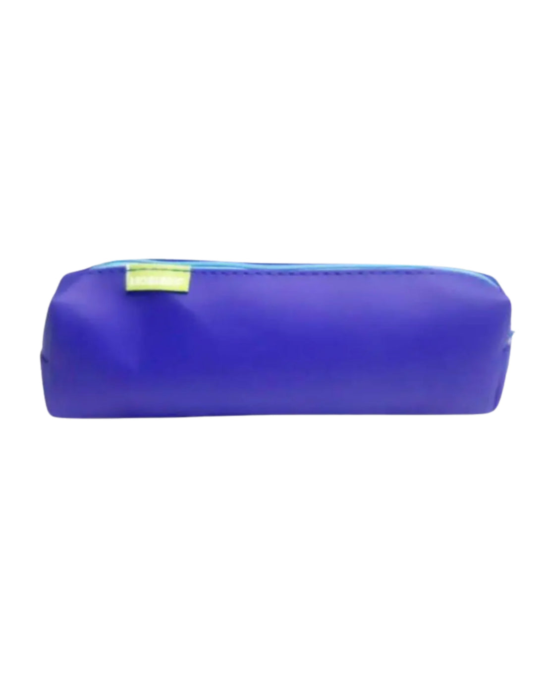 Estojo Leo & Leo Tubo Azul cilíndrico com fechamento em zíper