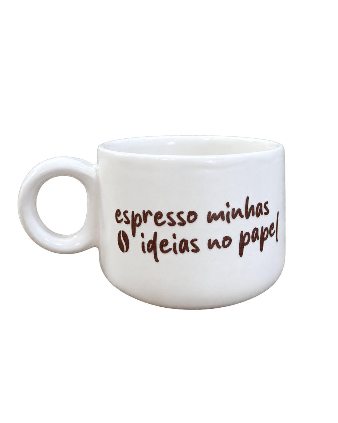 Xícara Espresso Ideias da Papelaria Unicórnio