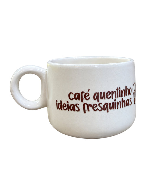 Xícara Papelaria Unicórnio Café Quentinho