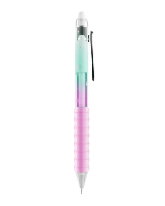 Caneta Gel CIS Puff Apagável 0,7 mm com corpo degradê e borracha integrada