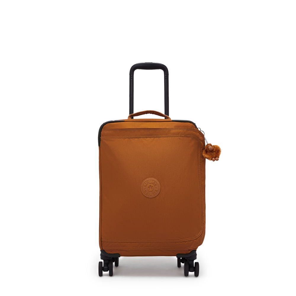 Mala Spontaneous S Kipling na cor Stylish Mokka laranja