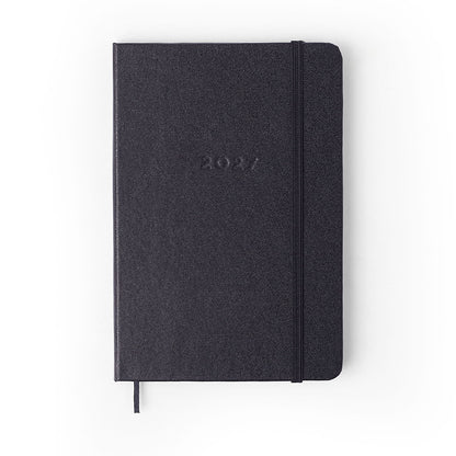 Agenda Planner 2027 - Cícero - Clássica Preta - Semanal 14x21