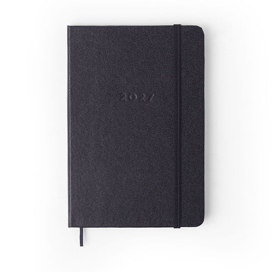 Agenda Planner 2027 - Cícero - Clássica Preta - Semanal 14x21