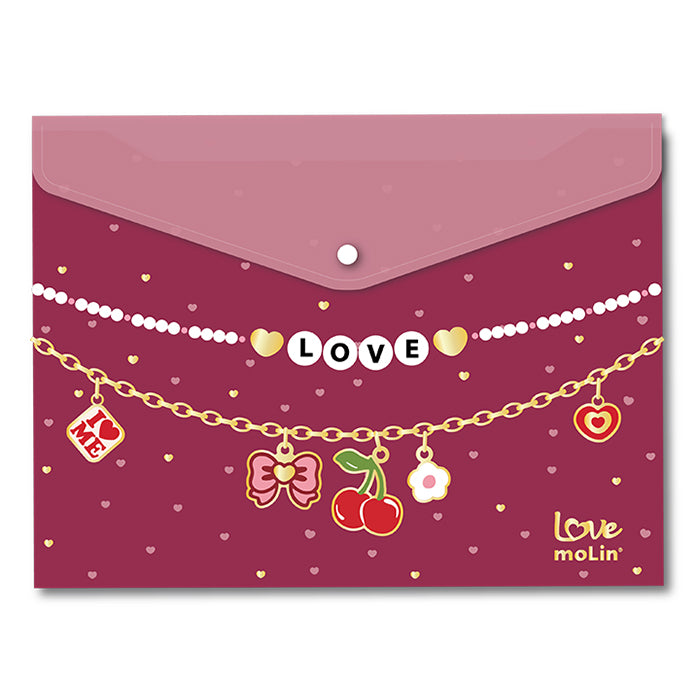 Pasta A5 - Molin - Love My Cherry - 24x18cm