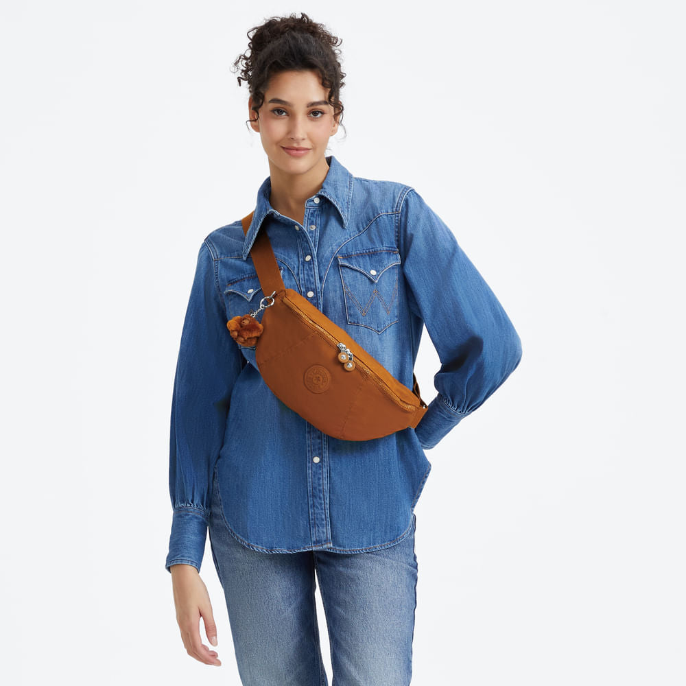 Pochete - Kipling - Maci - Stylish Mokka