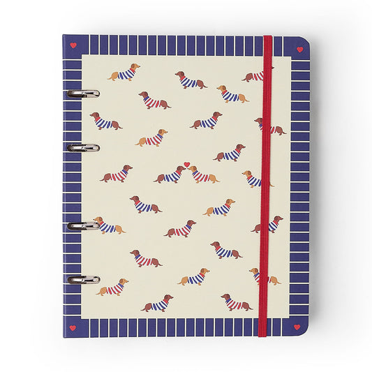 Caderno Criativo Argolado - Cícero - Petit Moldura - Pautado 17x24
