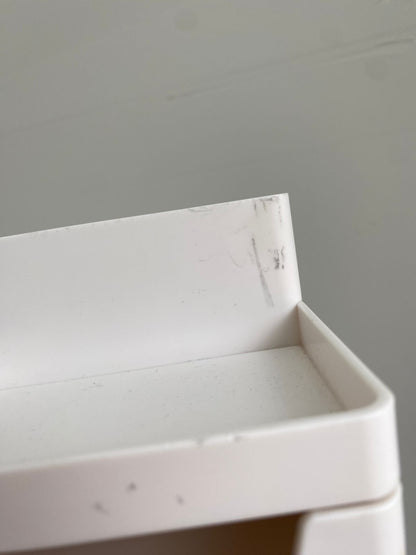 PEQUENO DEFEITO - Organizador de mesa vertical - BRW - Branco