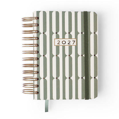 Agenda Planner Wire-o 2027 - Cícero - Veredas Verde - Diária 11,5x16
