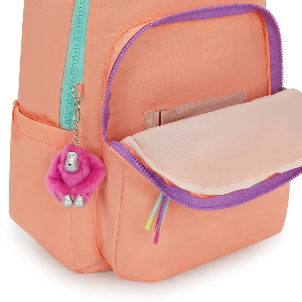 Mochila - Kipling - Seoul - Pinky Orange C