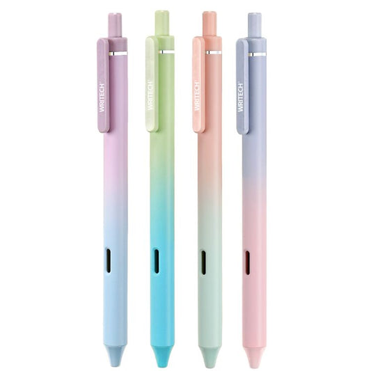 Caneta Gel Retrátil Writech Gradient 0.7mm Tinta Azul W-0171