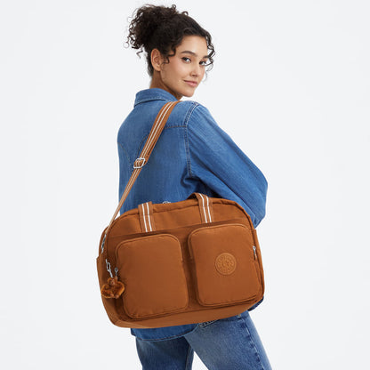 Bolsa de Mão - Kipling - Defea XL - Stylish Mokka - imagem 7