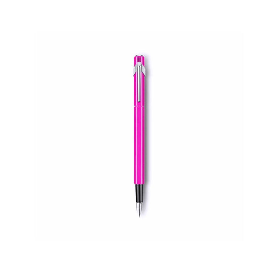 Caneta Tinteiro - Caran d'Ache - 849 M Rosa Neon