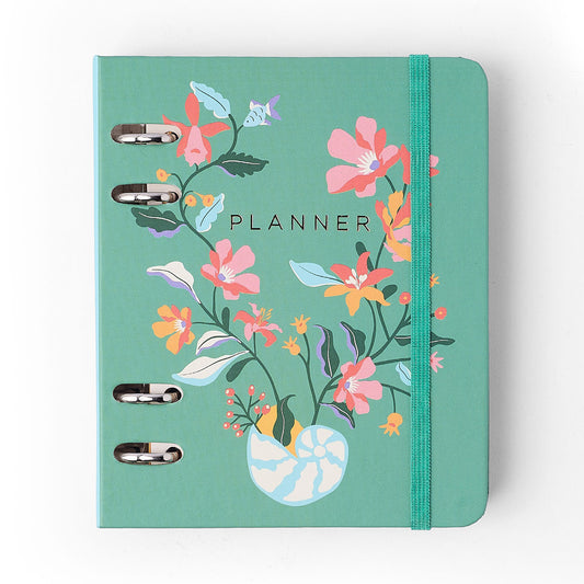 Agenda Planner Argolado 2027 - Cícero - Noronha Flora Marinha - Semanal A6