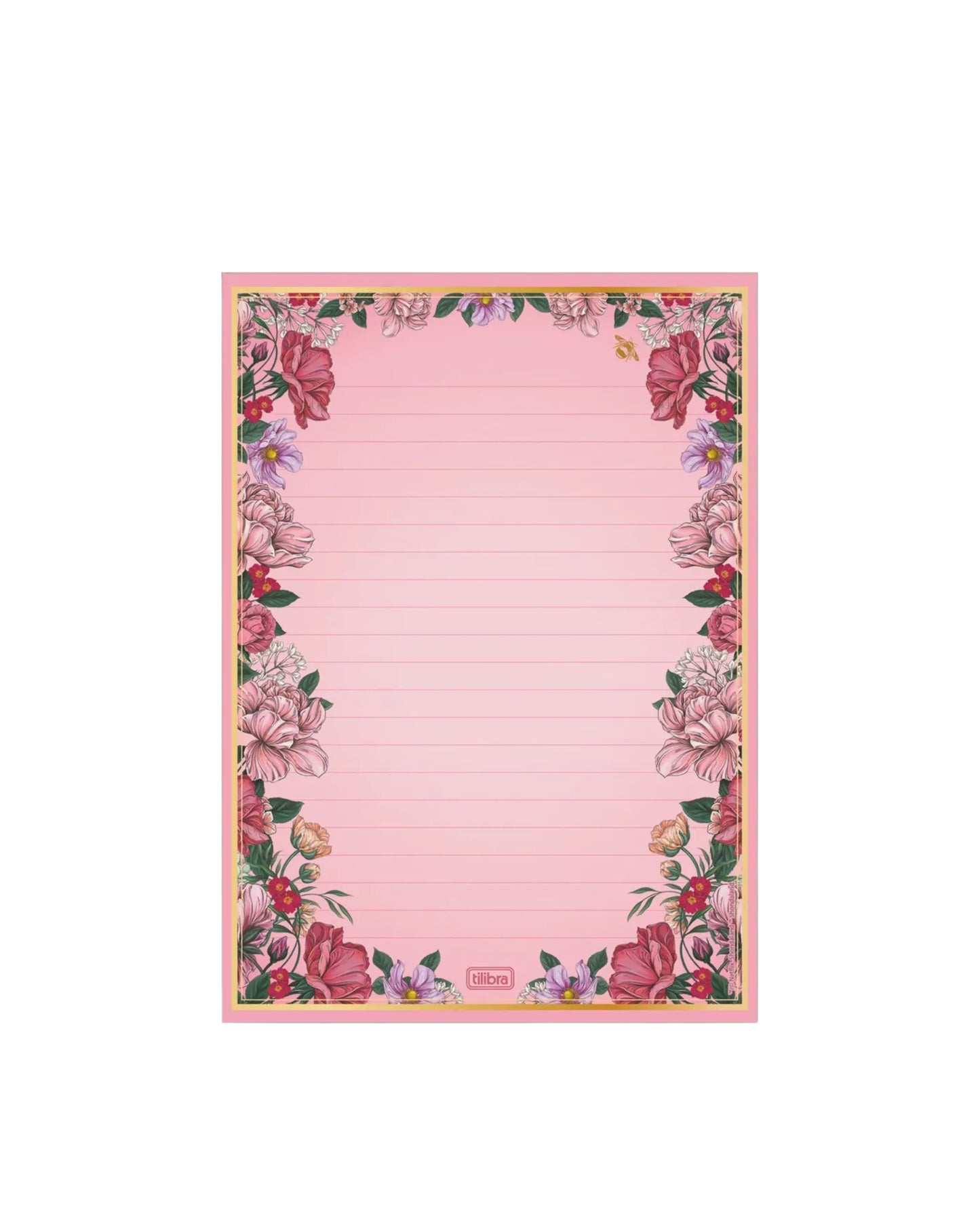 Papel de Carta + Envelopes - Tilibra - Bridgerton - detalhe
