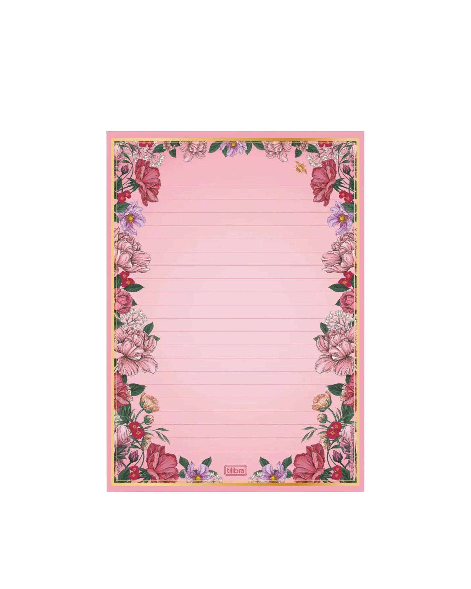 Papel de Carta + Envelopes - Tilibra - Bridgerton - detalhe