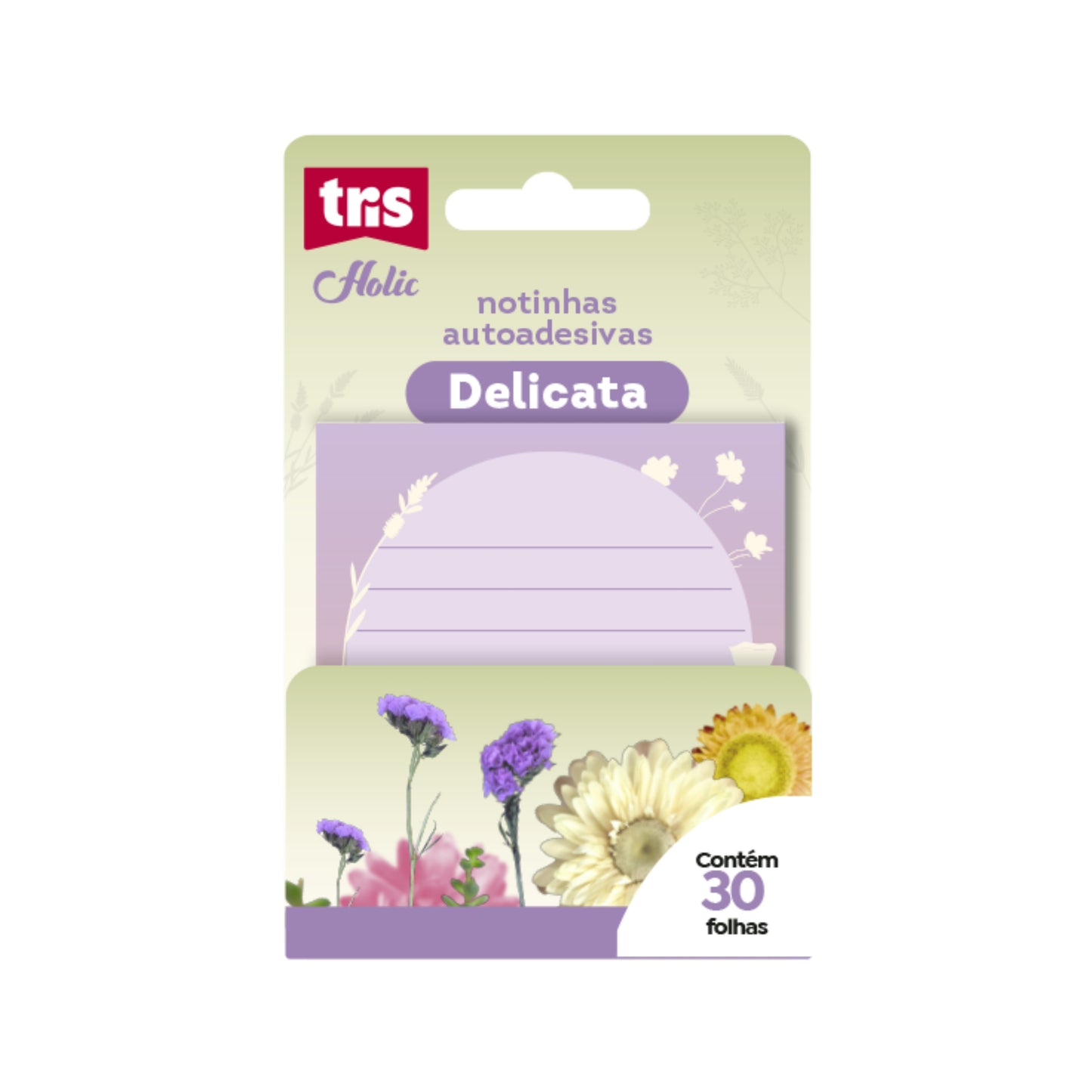 Bloco Adesivo - Tris - Delicata
