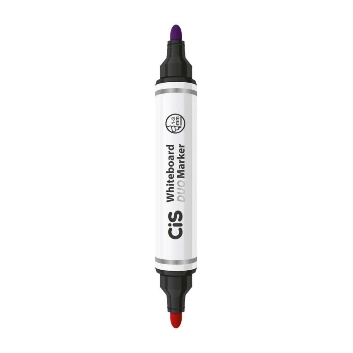 Marcador p/ Quadro - CIS - Whiteboard - Duo Marker - 1-3mm