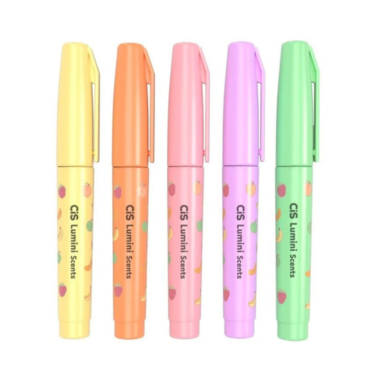 Mini Marca Texto - CIS - Lumini Scents - Pastel c/ Cheirinho- Avulso