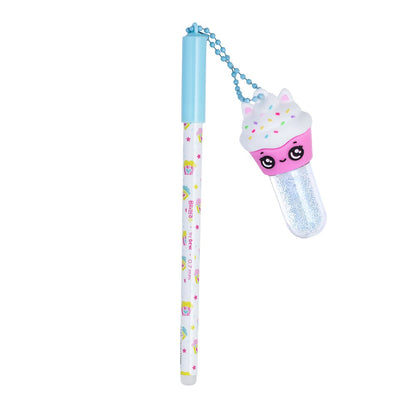 Caneta Gel Apagável + Lip Gloss - Brilhaê - Duo Charm