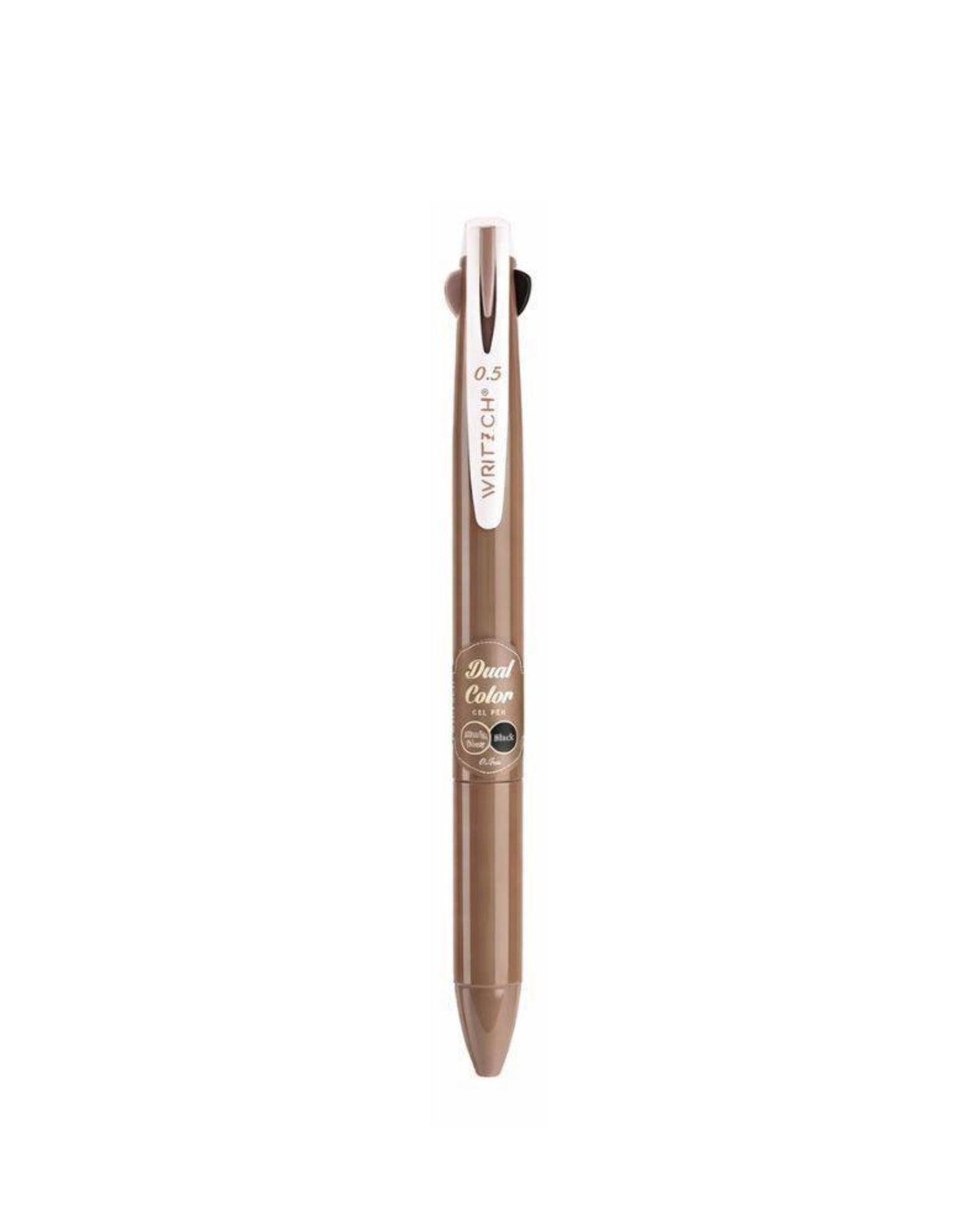 Caneta Gel - Writech -  Duas Cores W-608 - Retrátil - 0.5mm