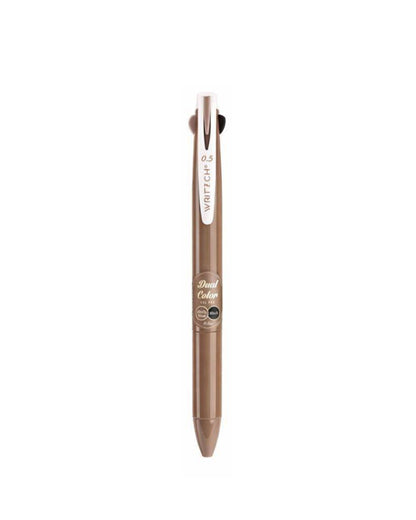 Caneta Gel - Writech -  Duas Cores W-608 - Retrátil - 0.5mm