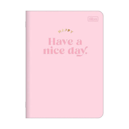 Caderno Grampeado - Tilibra - Happy - 178mm x 254mm - 32Fls