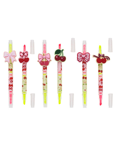 Marca Texto - Molin - My Cherry - 2 em 1
